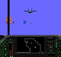 Airwolf (USA) - Nintendo entertainment system / NES spill