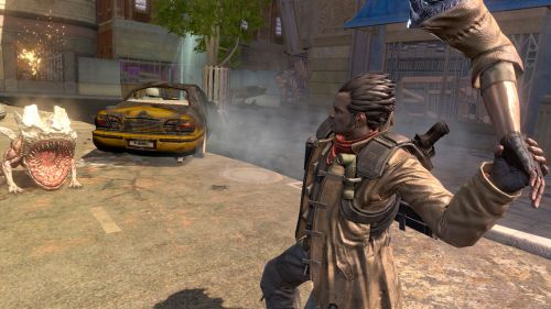 Gameplay-bilde fra NeverDead – Xbox 360 spill