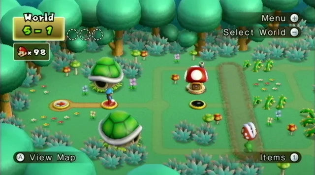 New Super Mario Bros. (Selects) - Nintendo Wii spill