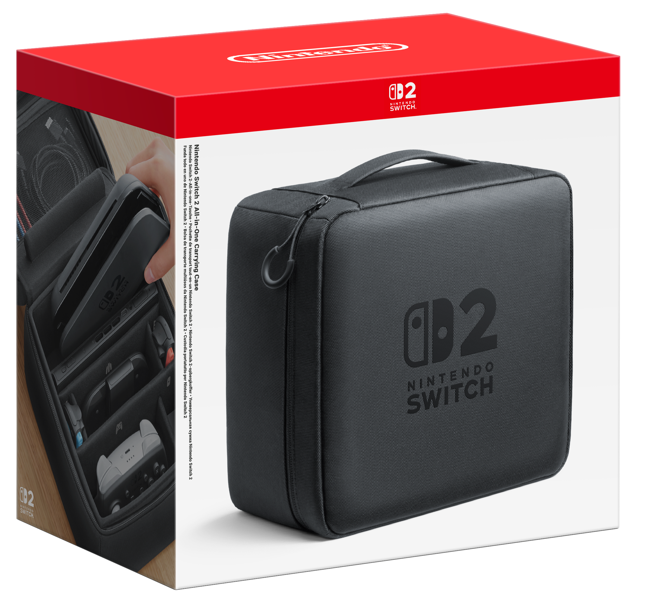 Nintendo Switch 2 All-In-One Carrying Case tilbehør