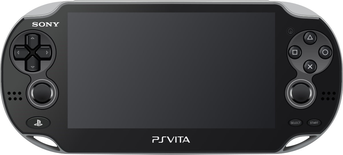Bilde av Original Svart Sony Playstation Vita Handholdt Konsoll Med Lader Psvita Pch 1000
