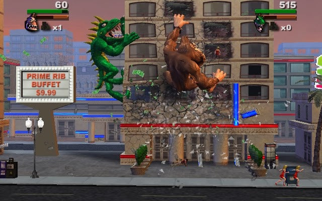 Rampage - Total destruction - Nintendo Wii spill