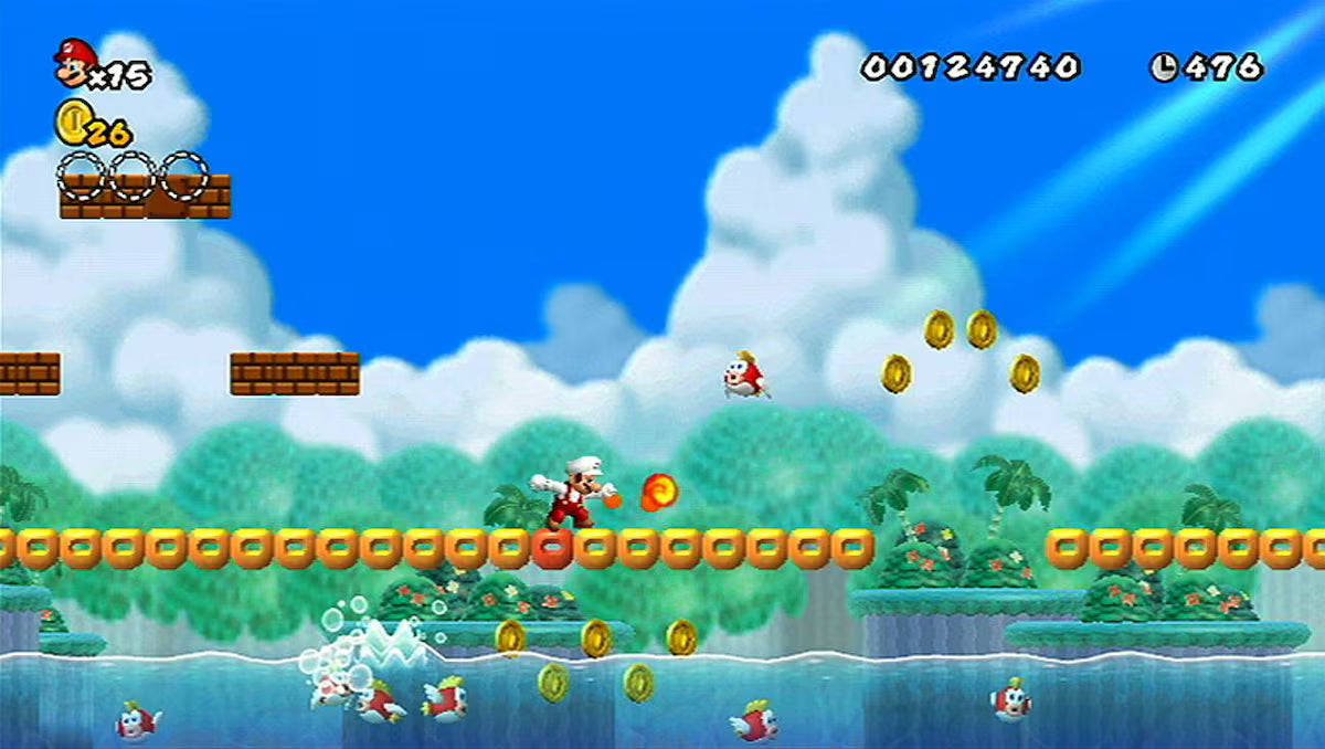 New Super Mario Bros. (Selects) - Nintendo Wii spill