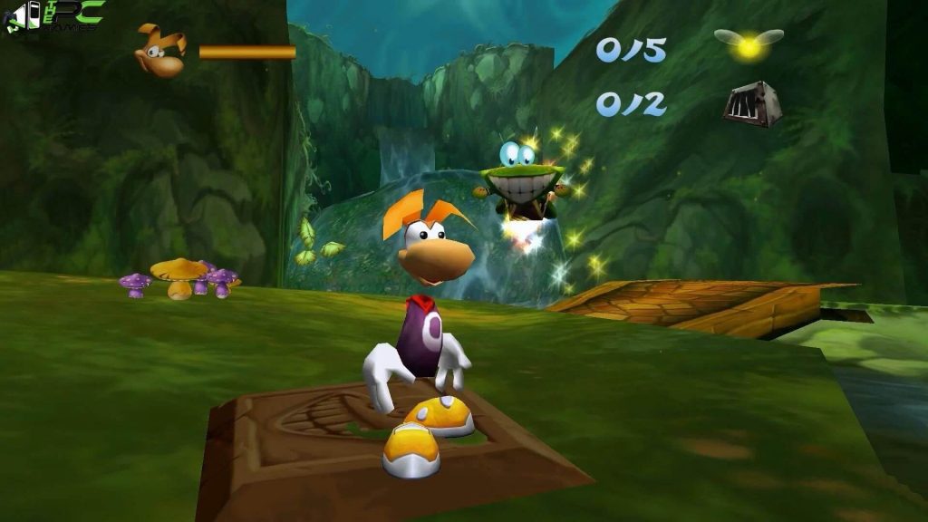 Gameplay-bilde fra Rayman 2 - The great escape (kun kassett) - Nintendo 64 spill (n64)