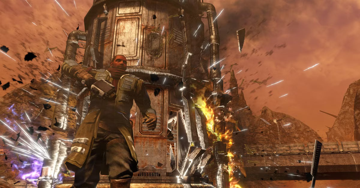 Gameplay-bilde fra Red Faction - Guerrilla – Xbox 360 spill