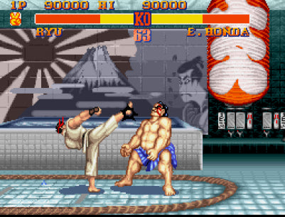 Street fighter II / 2 - Super nintendo entertainment system spill (snes)