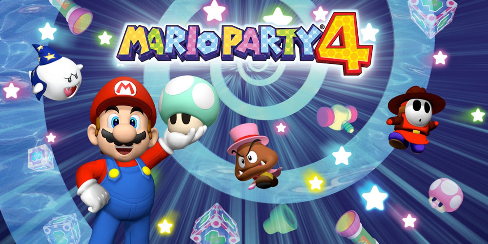 Mario party 4 – Nintendo GameCube spill