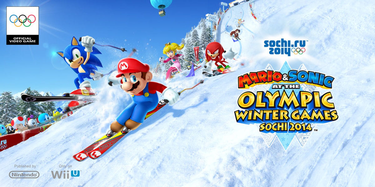 Mario & Sonic at the Olympic Winter Games Sochi 2014 - Nintendo Wii U spill