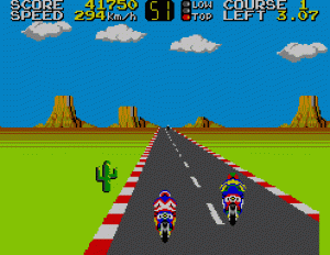 Hang-on (komplett i eske) - Sega master system spill