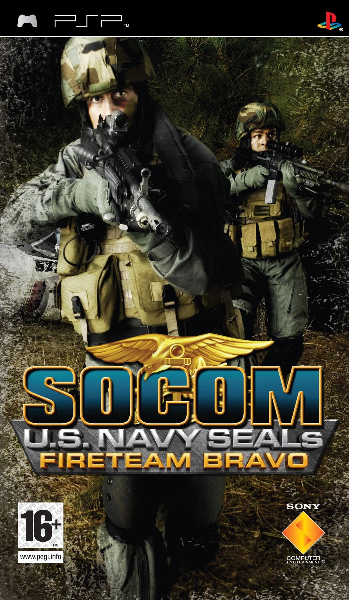 SOCOM - U.S. Navy SEALs Fireteam Bravo - Playstation portable spill (PSP)