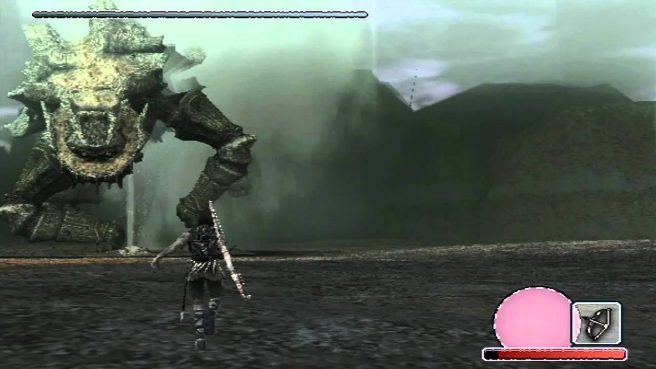 Gameplay-bilde fra Shadow of the Colossus - Playstation 2 spill (PS2)