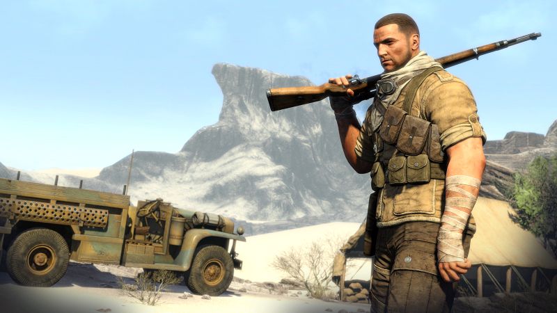 Gameplay-bilde fra Sniper elite III / 3 - Afrika - Playstation 3 spill (ps3)