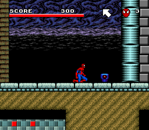 Spider-man and the X-men - Arcade's revenge (UKV) - SNES spill