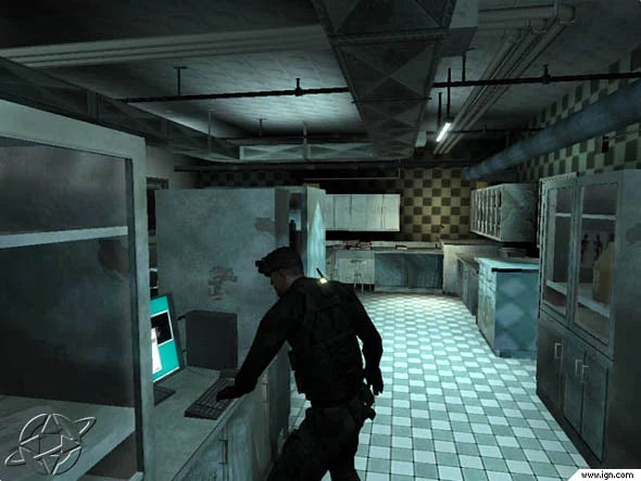 Tom Clancy's Splinter cell - Playstation 2 spill (PS2)