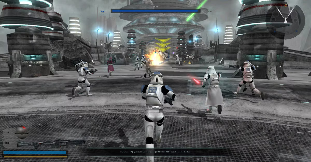 Star Wars Battlefront (platinum) - Playstation 2 spill (PS2)