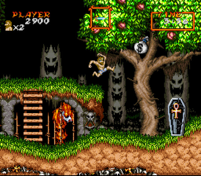 Super Ghouls 'n Ghosts - Super nintendo spill (snes)
