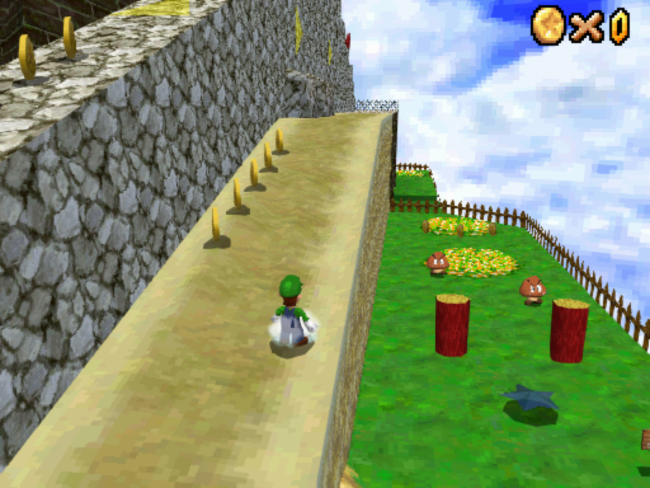 Super mario 64 DS - Nintendo DS spill