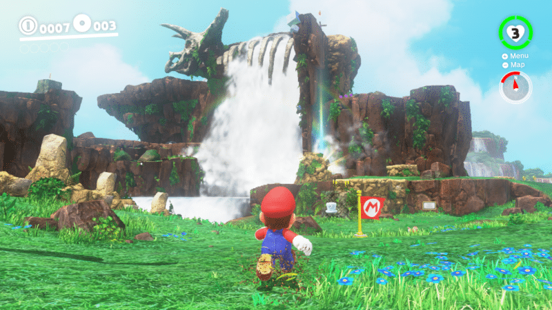 Gameplay-bilde fra Super mario odyssey - Nintendo Switch spill