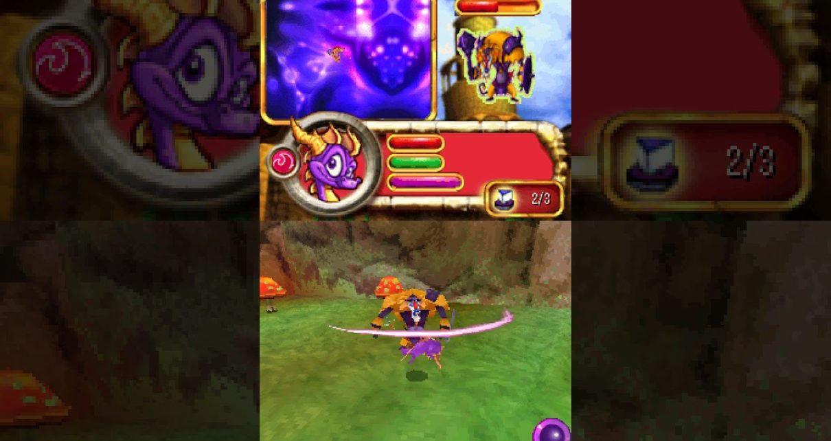 Spyro: The eternal night (brukt) - Nintendo DS spill