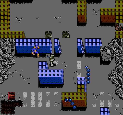 The uncanny X-men (USA) - Nintendo entertainment system / NES spill