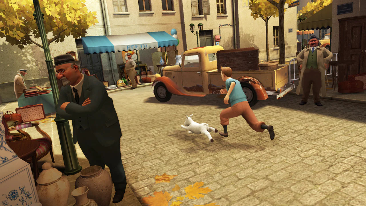 The Adventures of Tintin - The Secret of the Unicorn - Playstation 3 spill (ps3)