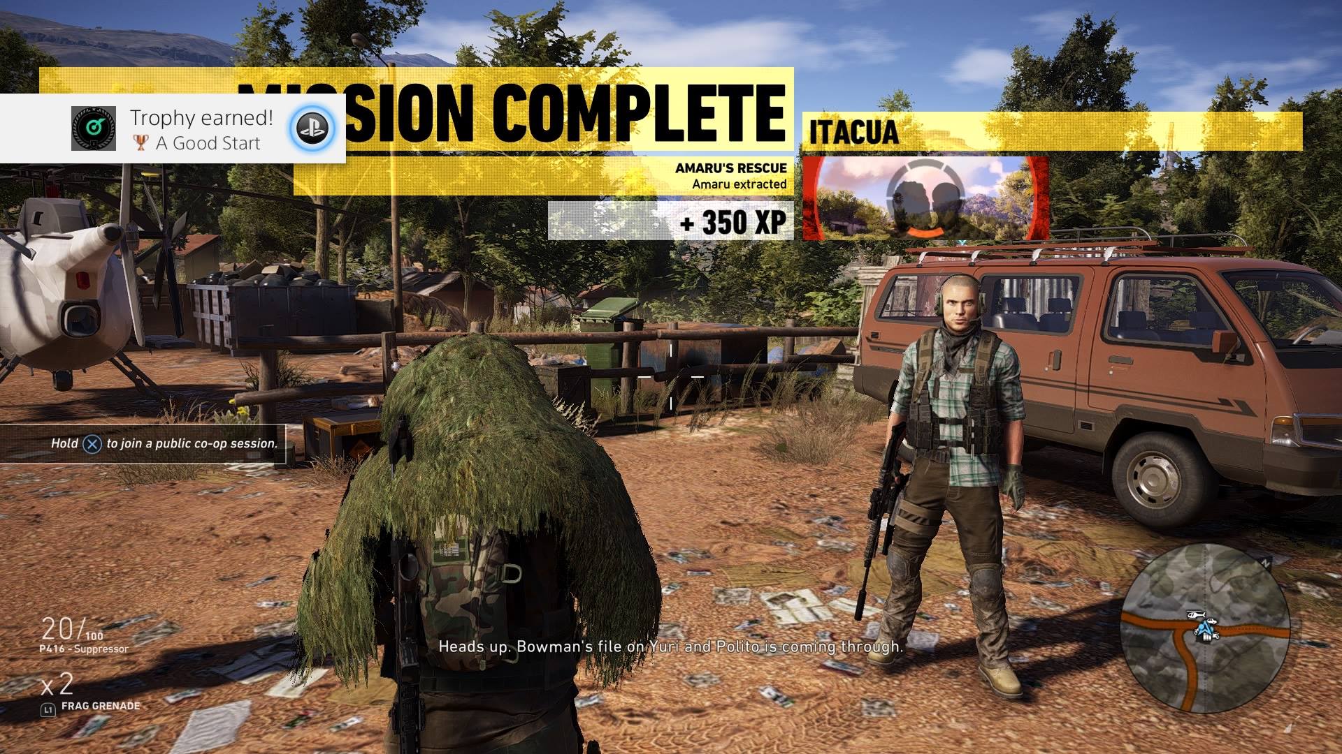 Tom Clancy's Ghost Recon - Wildlands - Playstation 4 spill (PS4)
