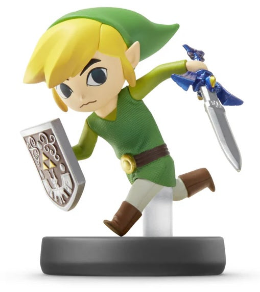 Amiibo Toon Link No. 22 Figur – Super Smash Bros. Collection
