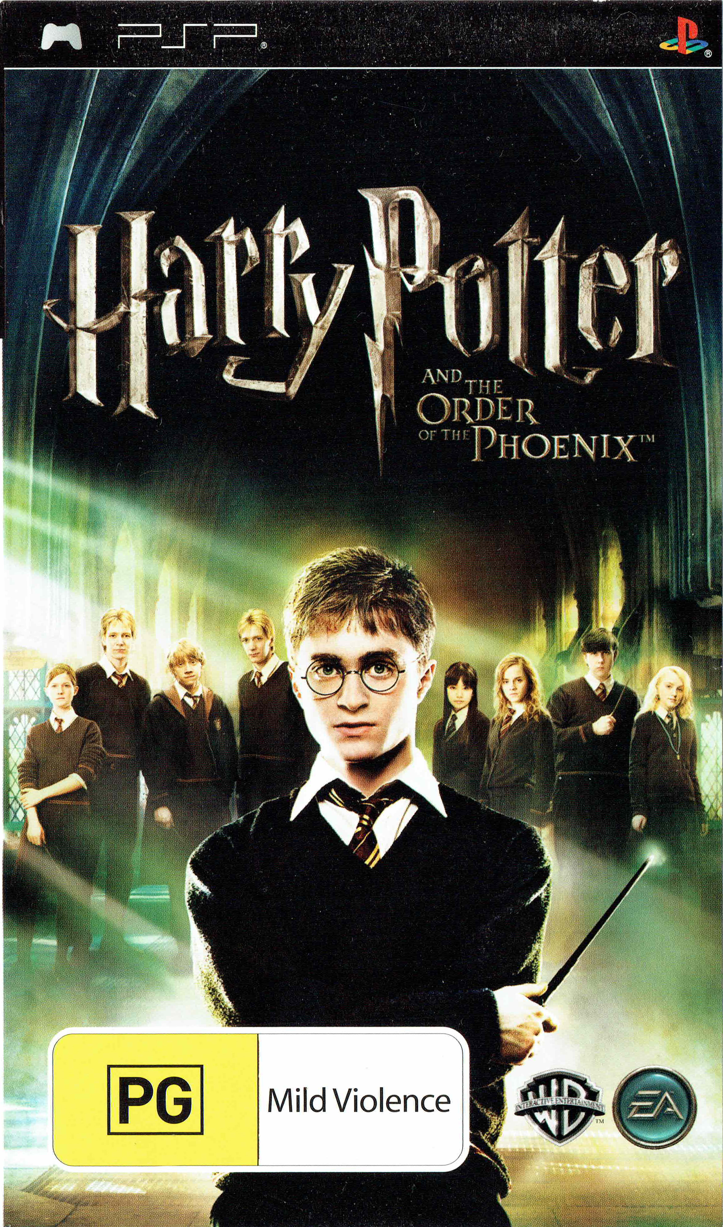 Harry Potter and the order of the phoenix - Playstation portable spill (PSP)