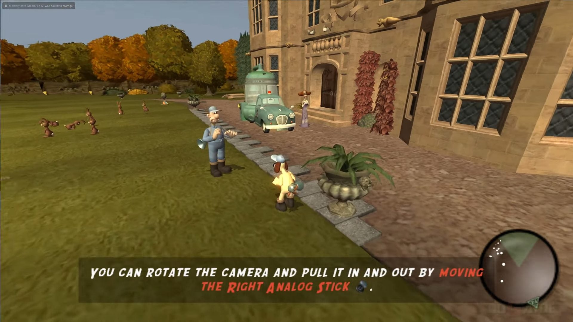 Wallace & Gromit - The Curse of the Were-Rabbit - Playstation 2 spill (PS2)