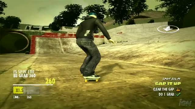 Gameplay-bilde fra Skate it - Nintendo Wii spill