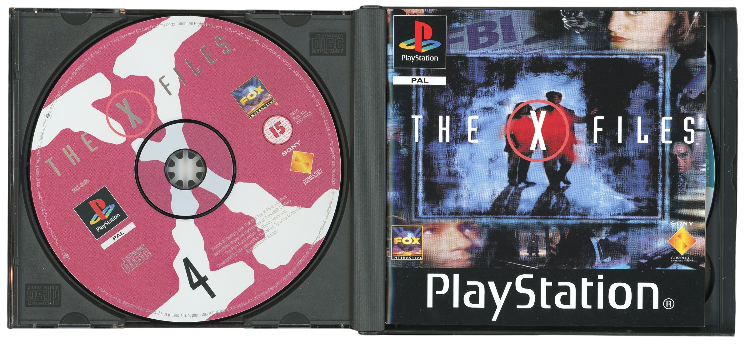 The X-files - Playstation 1 spill (PS1)