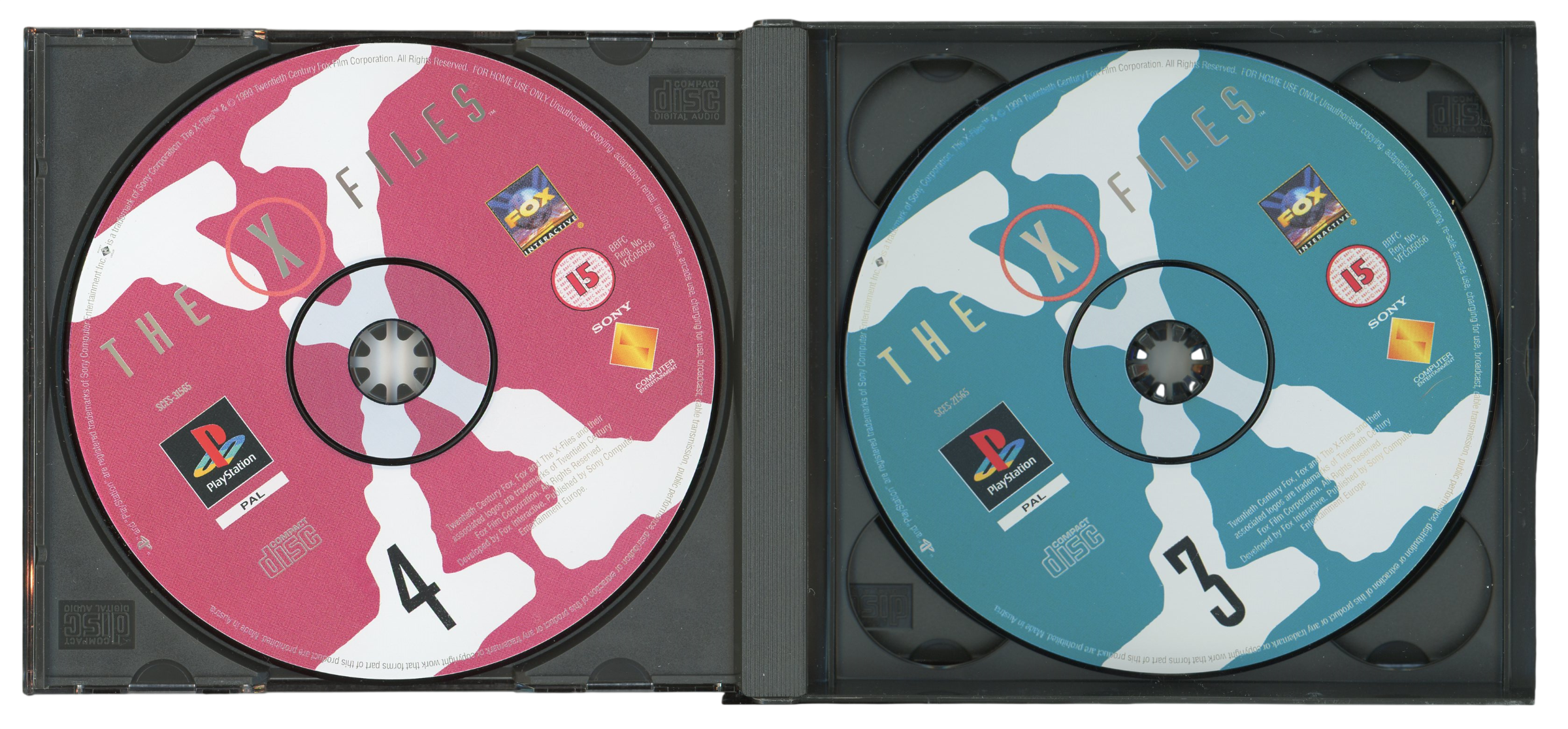 The X-files - Playstation 1 spill (PS1)