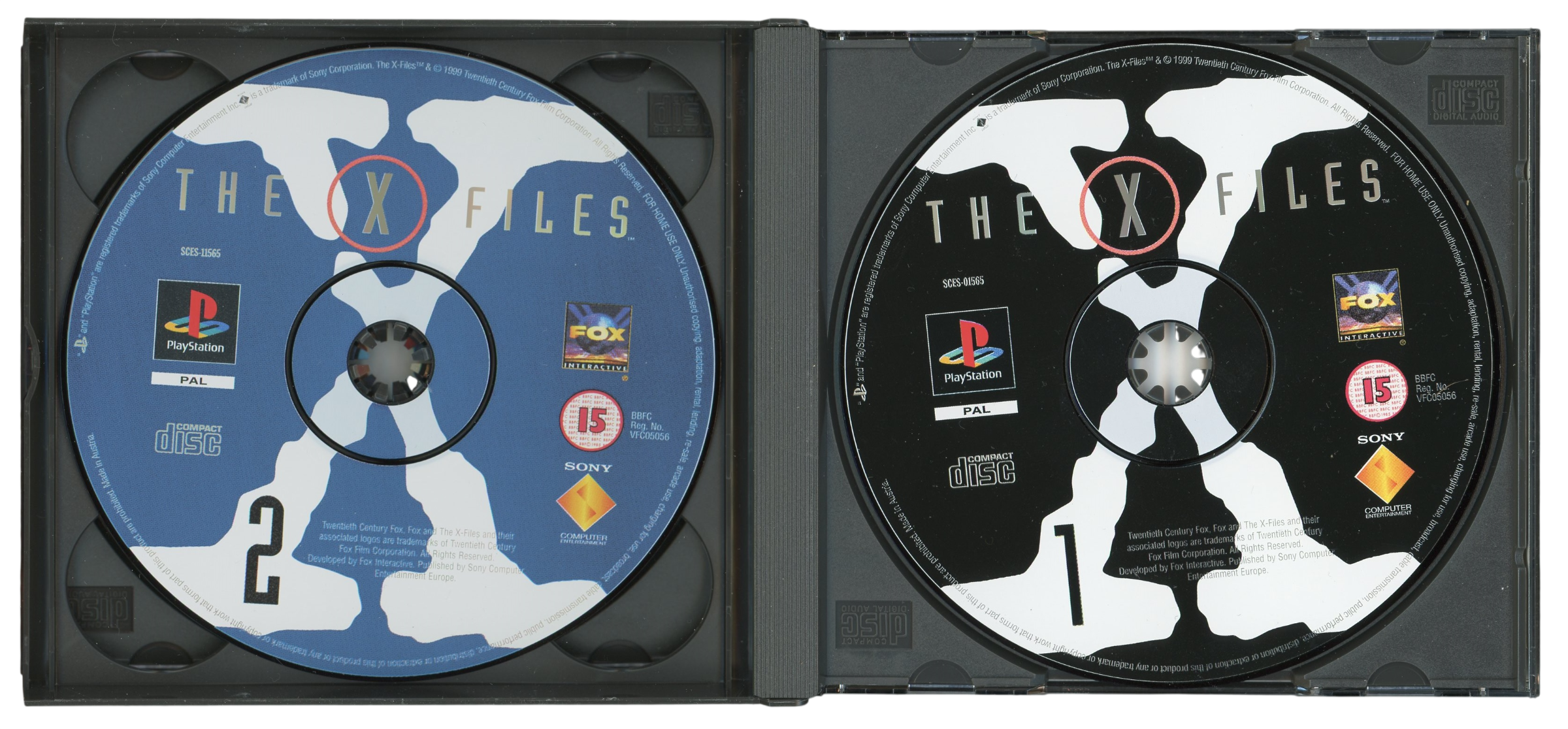 The X-files - Playstation 1 spill (PS1)
