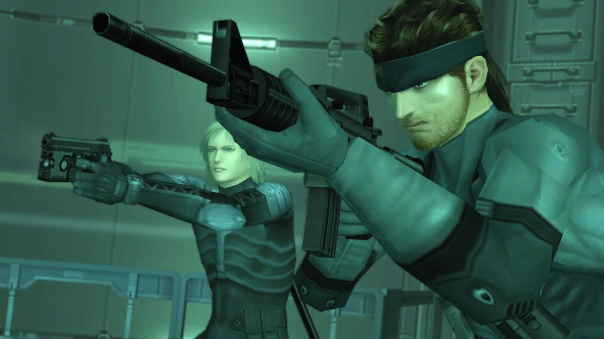 Metal Gear Solid 2: Sons of Liberty - Playstation 2 spill (PS2)
