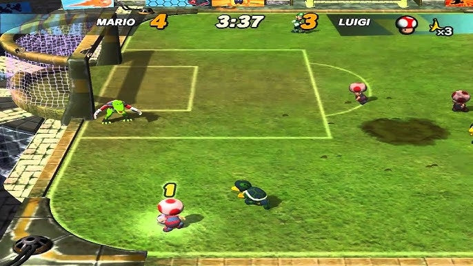 Mario smash football (brukt) - Nintendo GameCube spill