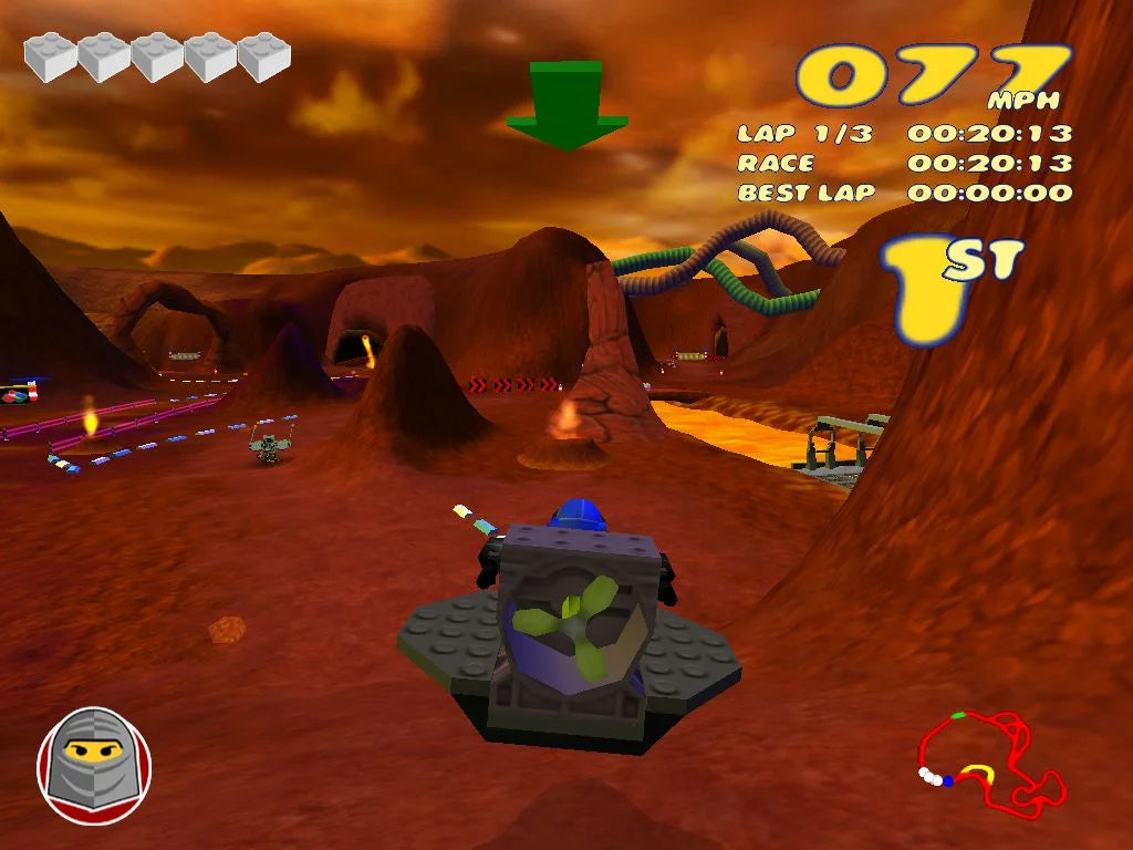 Lego Racers 2 - Playstation 2 spill (PS2)