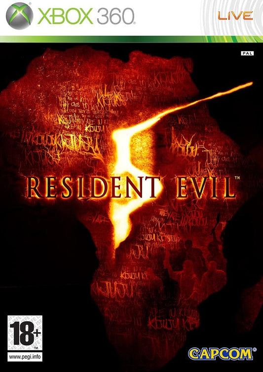 Resident evil 5 (brukt) - Xbox 360 spill