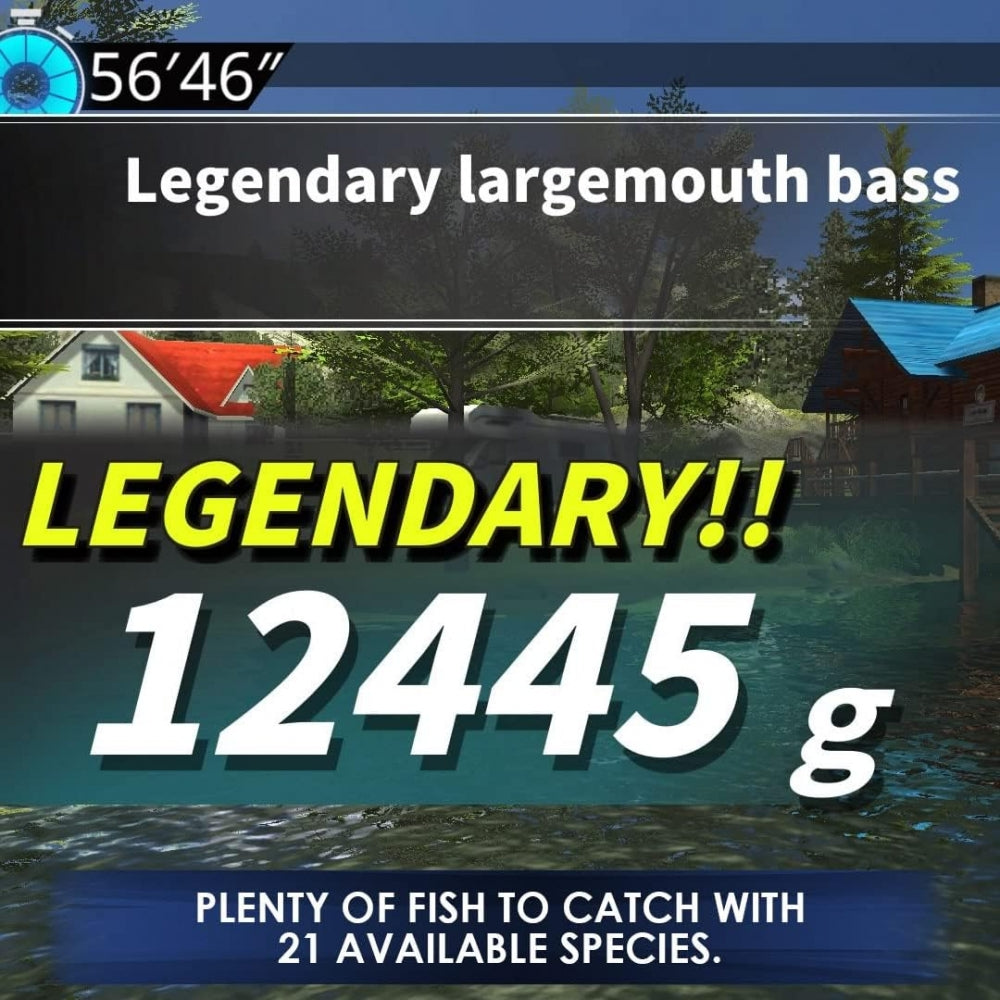 Legendary fishing (download code only) - Nintendo switch spill