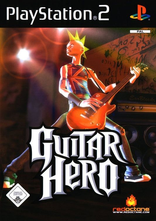 Guitar hero (brukt) - Playstation 2 spill (PS2)