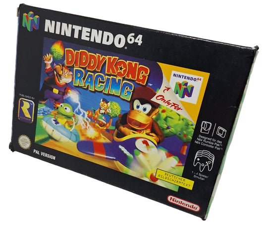 Diddy kong Racing (brukt) komplett i eske (CIB) - Nintendo 64 spill (N64)