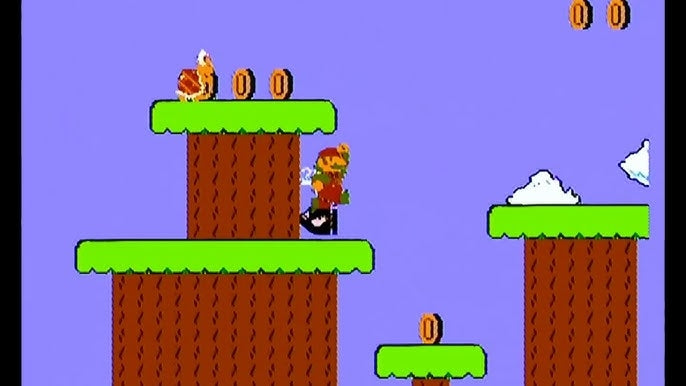 Super mario bros. og duck hunt (brukt) (kun kassett) - Nintendo entertainment system spill (NES)