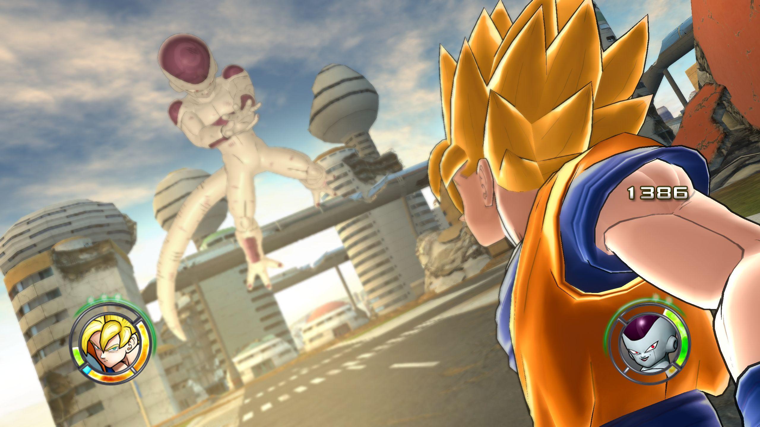 Gameplay-bilde fra Dragon Ball Raging Blast – Xbox 360 spill