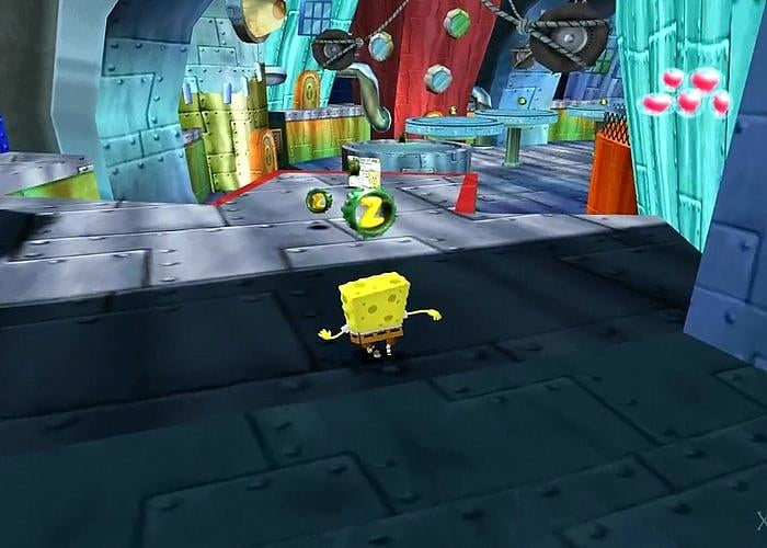 Spongebob squarepants: Creature of the krusty krab (brukt) - Playstation 2 spill (ps2)