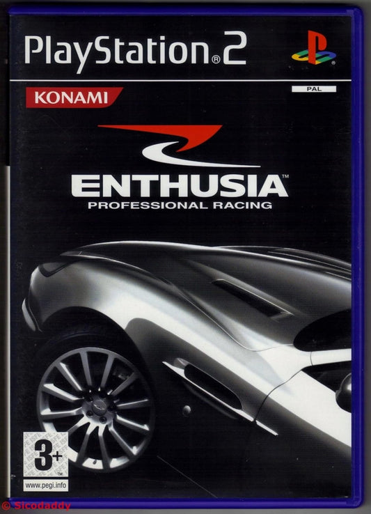 Enthusia: Professional racing (brukt) - Playstation 2 spill (PS2)