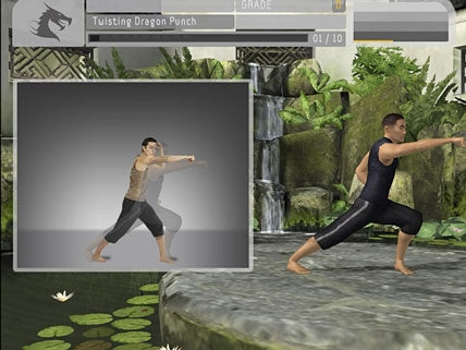 Eyetoy Kinetic combat Playstation spill (ps2)