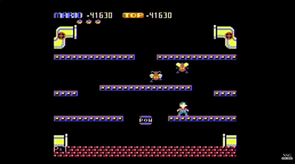 Mario Bros. (Atari XE spill) (brukt) (kun kassett)