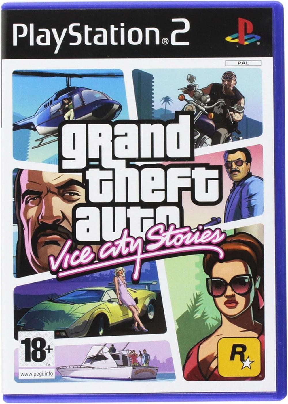 Grand theft auto: Vice city stories (GTA) (Brukt) - Playstation 2 spill (PS2)