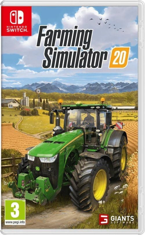 Farming simulator 20 (brukt) - Nintendo switch spill