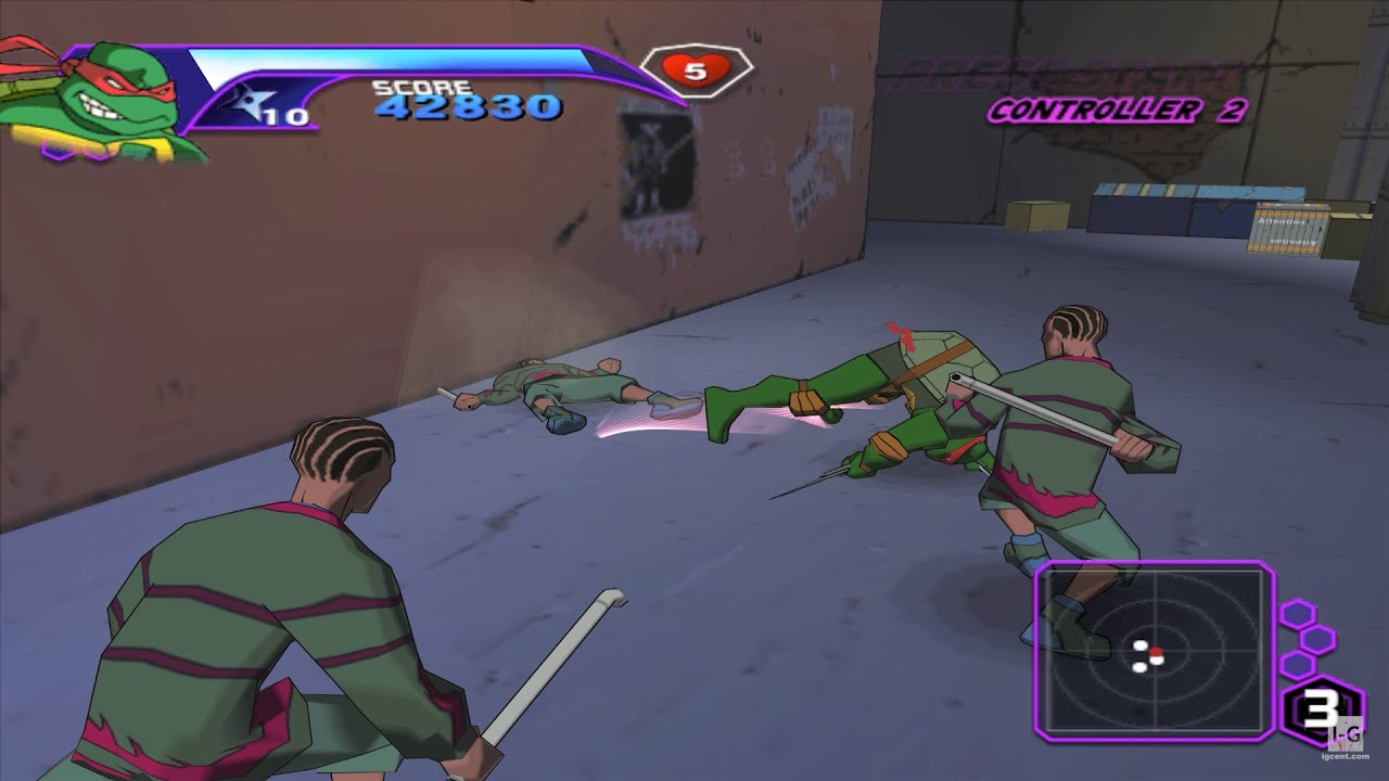 Bilde av Teenage Mutant Ninja Turtles Nintendo Gamecube Spill