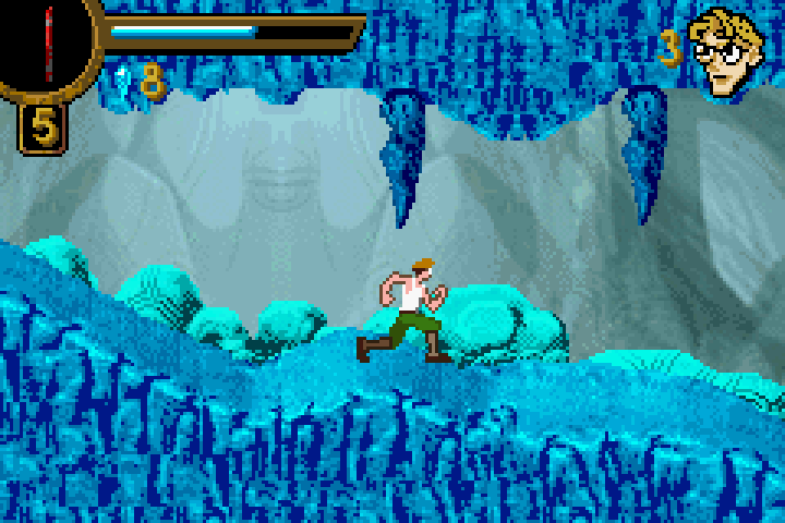 Atlantis - The lost empire - Nintendo Gameboy color spill (GBC)